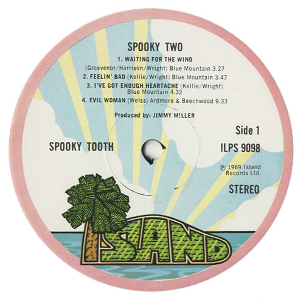 Spooky Tooth Spooky Two - 3rd - EX UK vinyl LP album (LP record) OOKLPSP210969