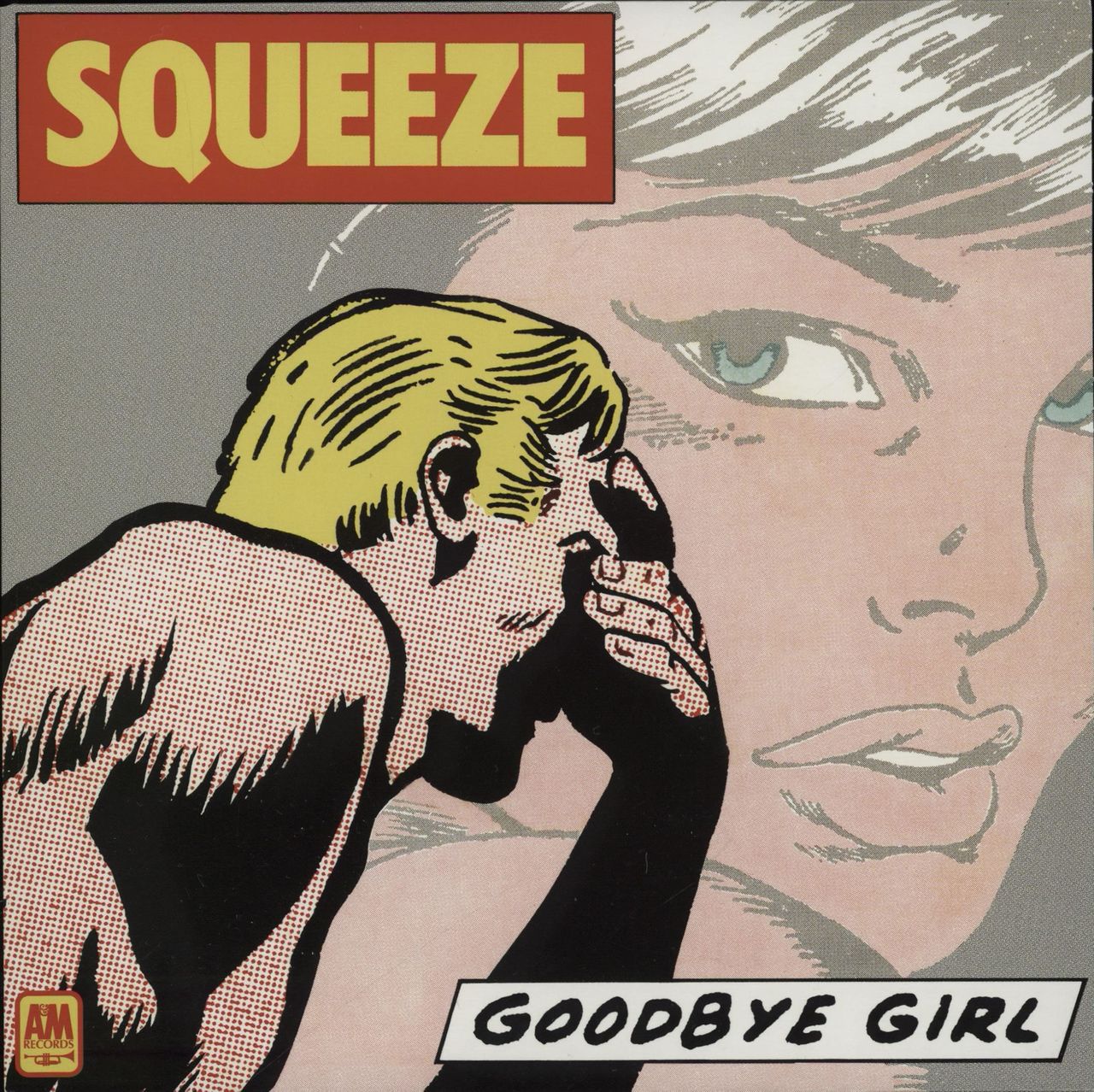 Squeeze Goodbye Girl - yellow vinyl UK 7" vinyl single (7 inch record / 45) GG2016