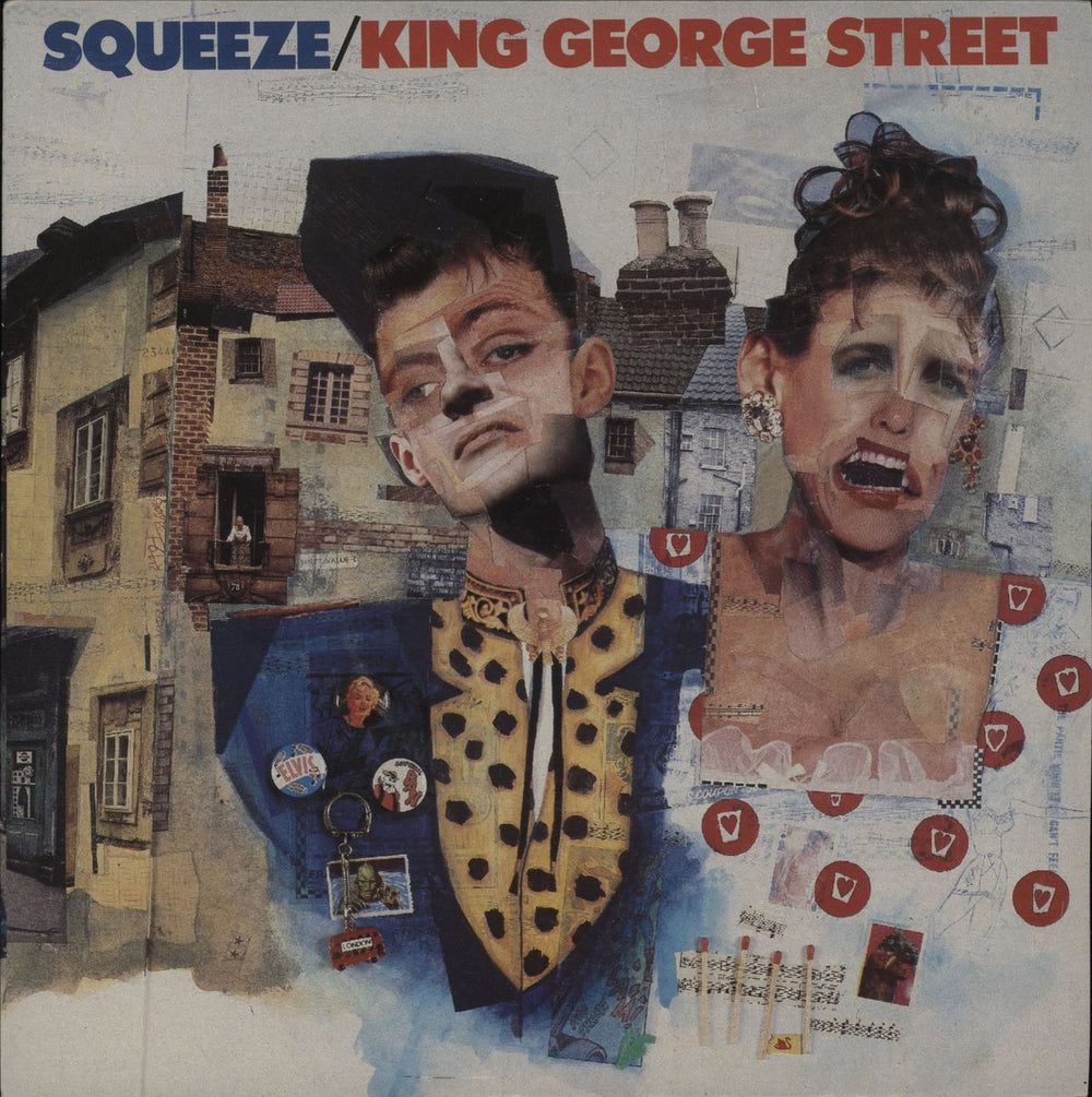 Squeeze King George Street UK 7" vinyl single (7 inch record / 45) AM306
