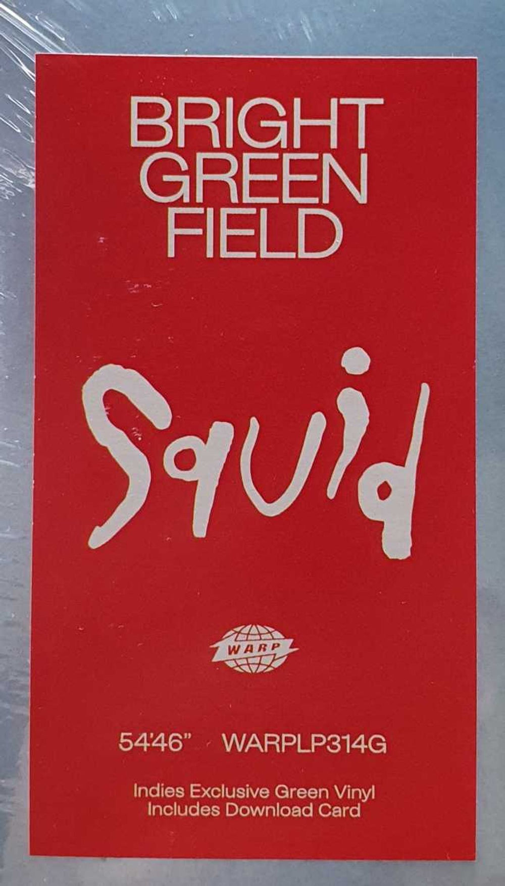 Squid Bright Green Field - Green Vinyl - Sealed UK 2-LP vinyl record set (Double LP Album)