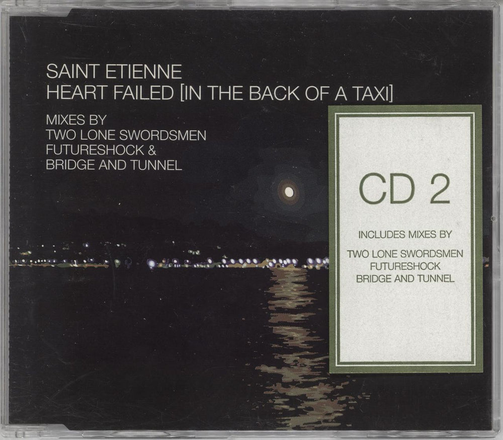St Etienne Heart Failed (In The Back Of A Taxi) UK 2-CD single set (Double CD single) ETI2SHE224701