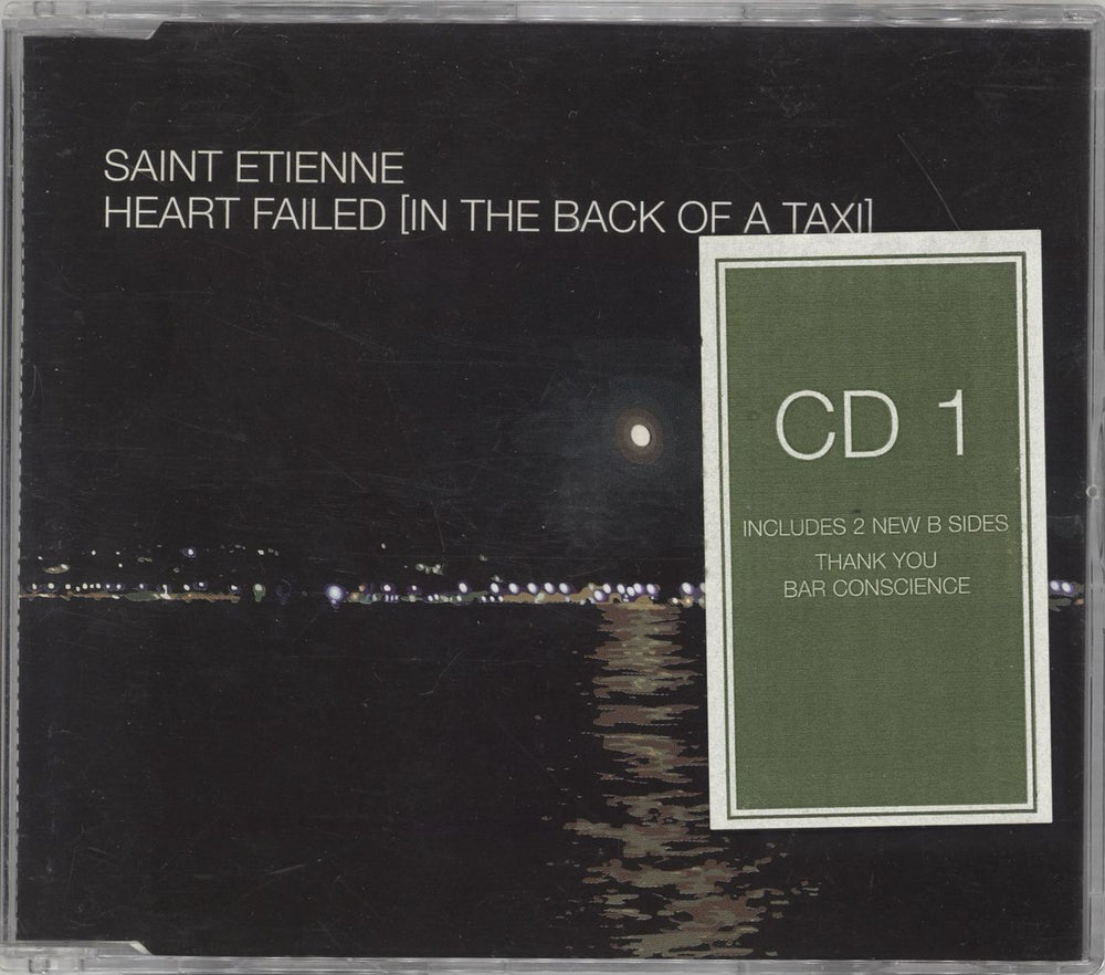 St Etienne Heart Failed (In The Back Of A Taxi) UK 2-CD single set (Double CD single) MNT54CD/2