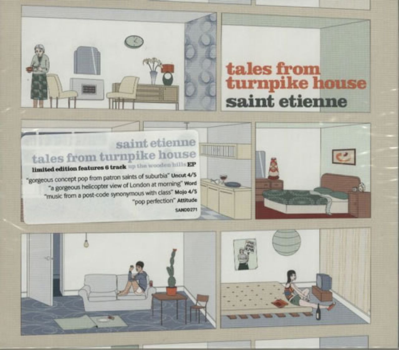 St Etienne Tales From Turnpike House - Sealed UK 2 CD album set (Double CD) SANDD271