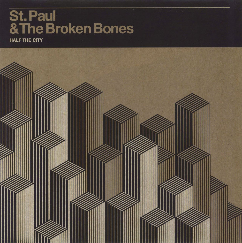 St. Paul & The Broken Bones  Half The City - Reissue US vinyl LP album (LP record) SL003