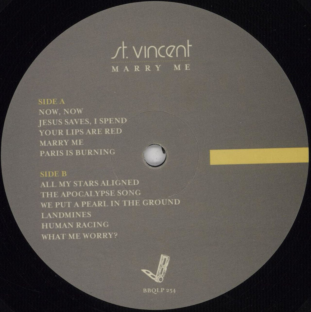 St. Vincent Marry Me US vinyl LP album (LP record) SVFLPMA762250