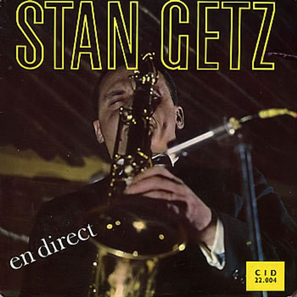 Stan Getz En Direct EP French 7" vinyl single (7 inch record / 45) 22.004