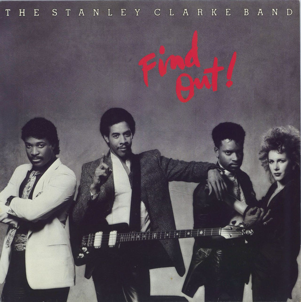 Stanley Clarke Find Out! Dutch vinyl LP album (LP record) EPC26521