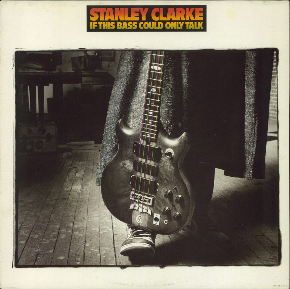Stanley Clarke If This Bass Could Only Talk Dutch vinyl LP album (LP record) PRT4608831