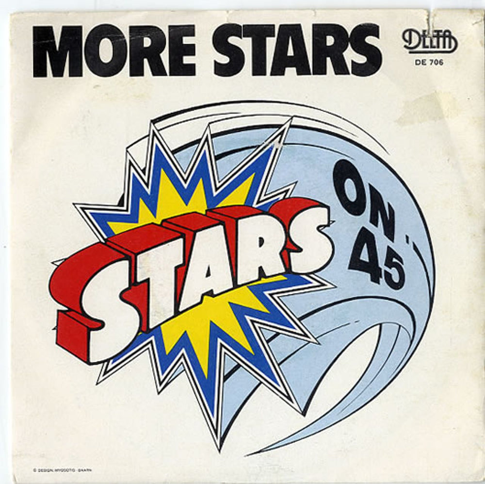 Star Sound More Stars Italian 7" vinyl single (7 inch record / 45) DE706