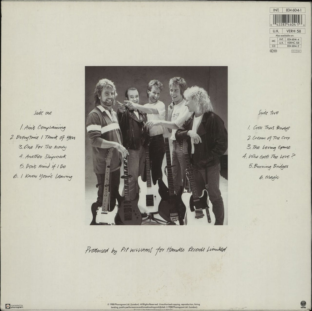 Status Quo Ain't Complaining - Hype Stickered Sleeve UK vinyl LP album (LP record) 042283460416