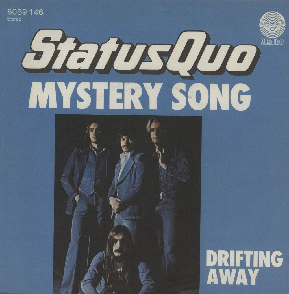 Status Quo Mystery Song German 7" vinyl single (7 inch record / 45) 6059146