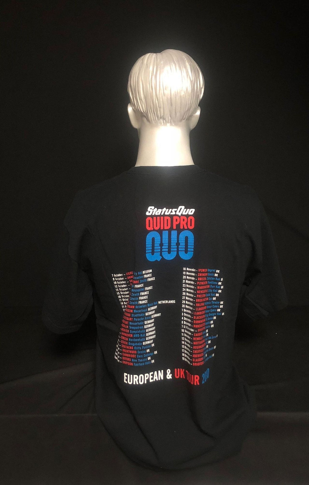 Status Quo Quid Pro Quo - T-shirt UK t-shirt QUOTSQU728540