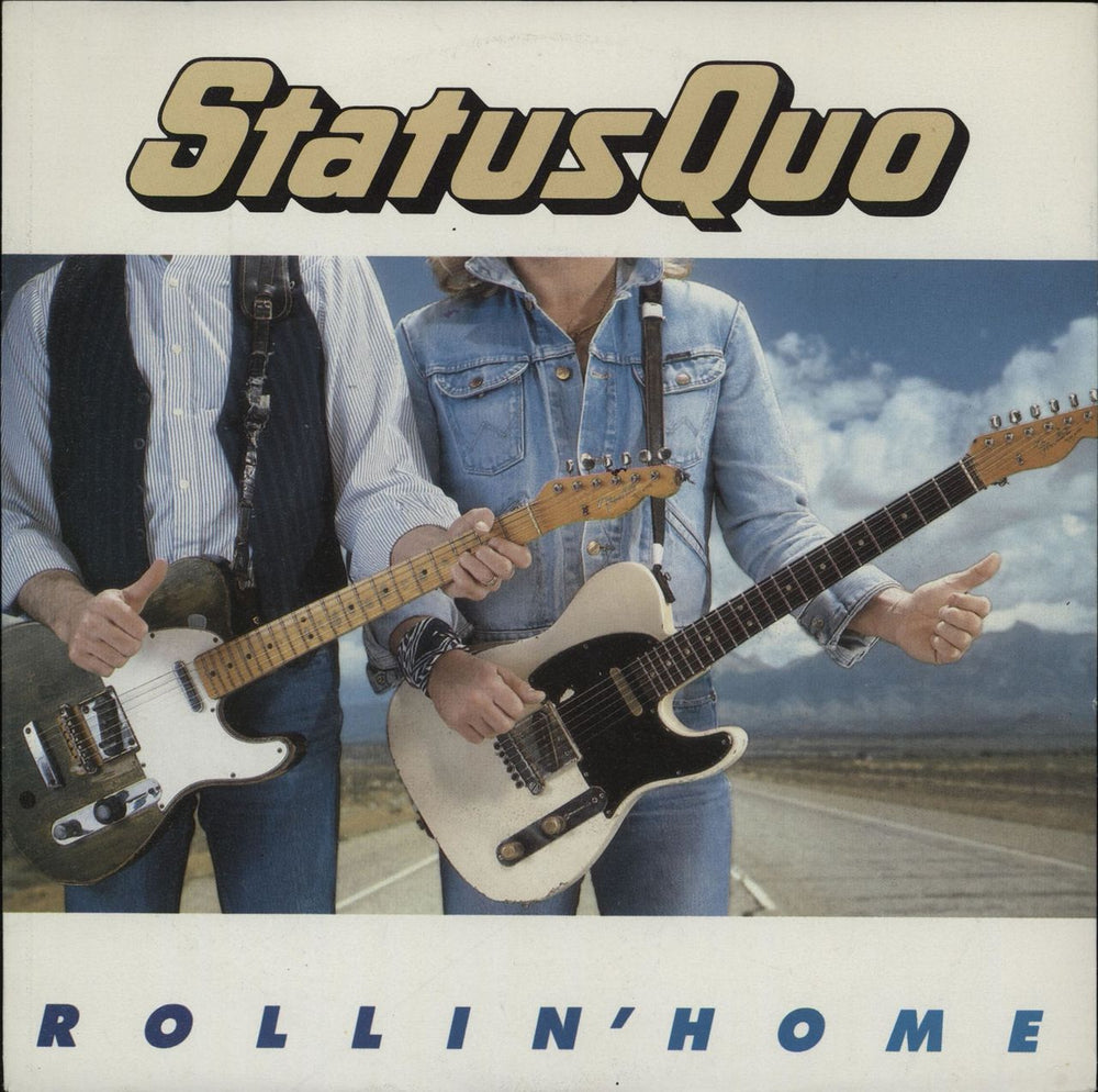 Status Quo Rollin' Home - P/S Dutch 7" vinyl single (7 inch record / 45) 884739-7