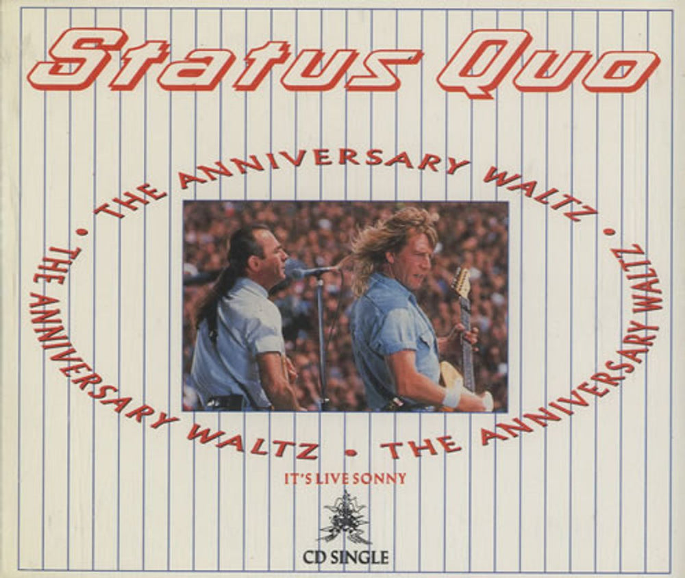 Status Quo The Anniversary Waltz UK CD single (CD5 / 5") QUOCD28