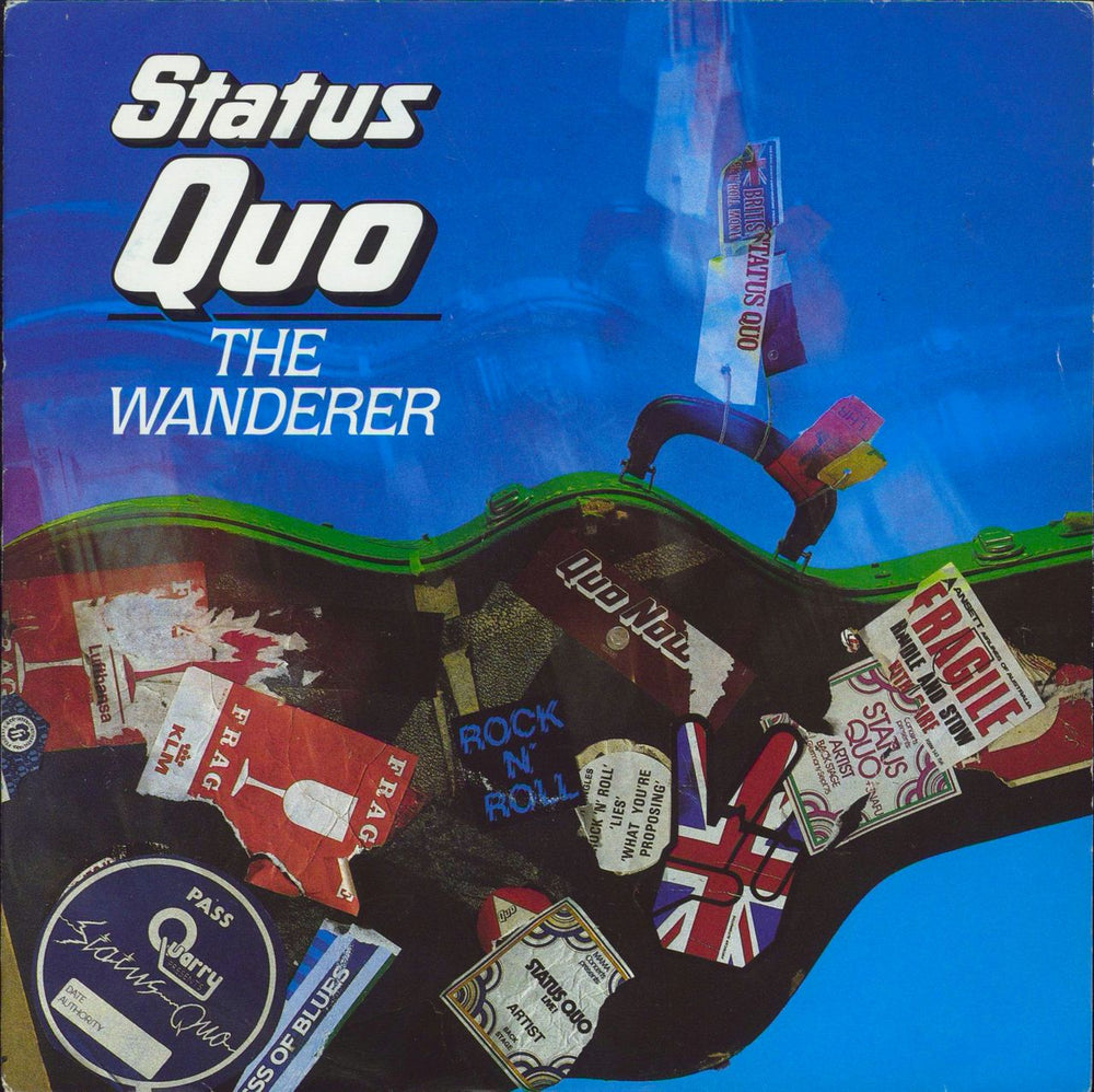 Status Quo The Wanderer - Paper Sleeve UK 7" vinyl single (7 inch record / 45) QUO16