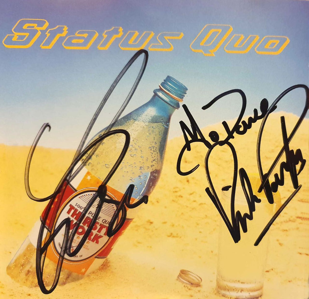 Status Quo Thirsty Work UK CD album (CDLP) 523607-2