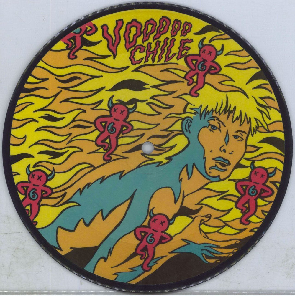 Steel Pole Bath Tub Voodoo Chile US 7" vinyl picture disc (7 inch picture disc single)