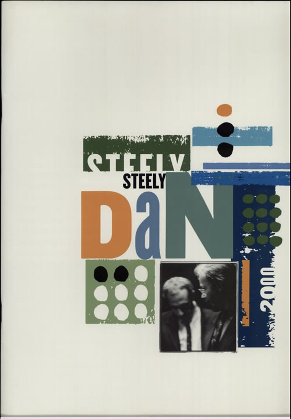 Steely Dan 2ktour UK tour programme TOUR PROGRAMME