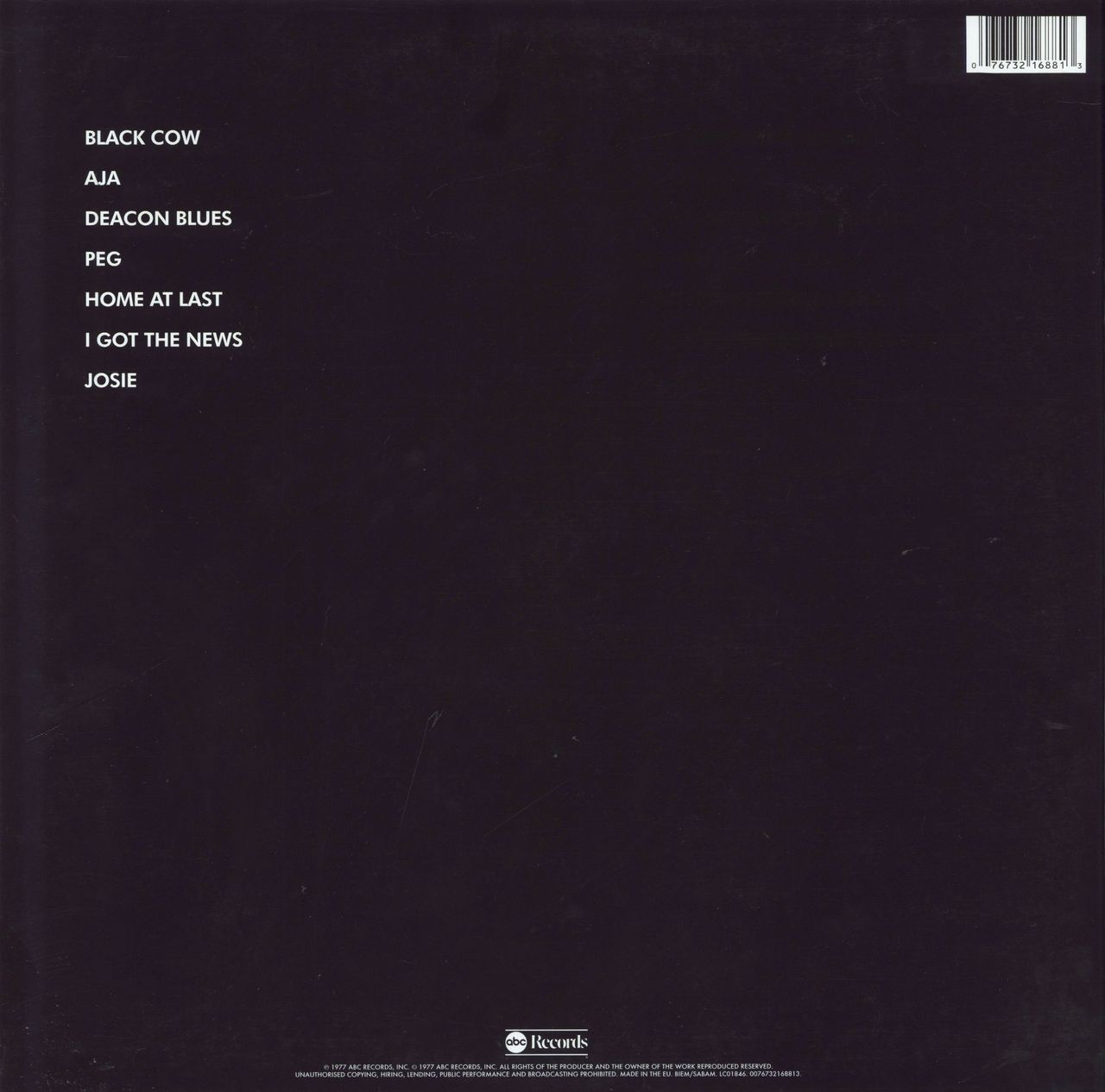 smøre omgive tredobbelt Steely Dan Aja - 180gm UK Vinyl LP — RareVinyl.com
