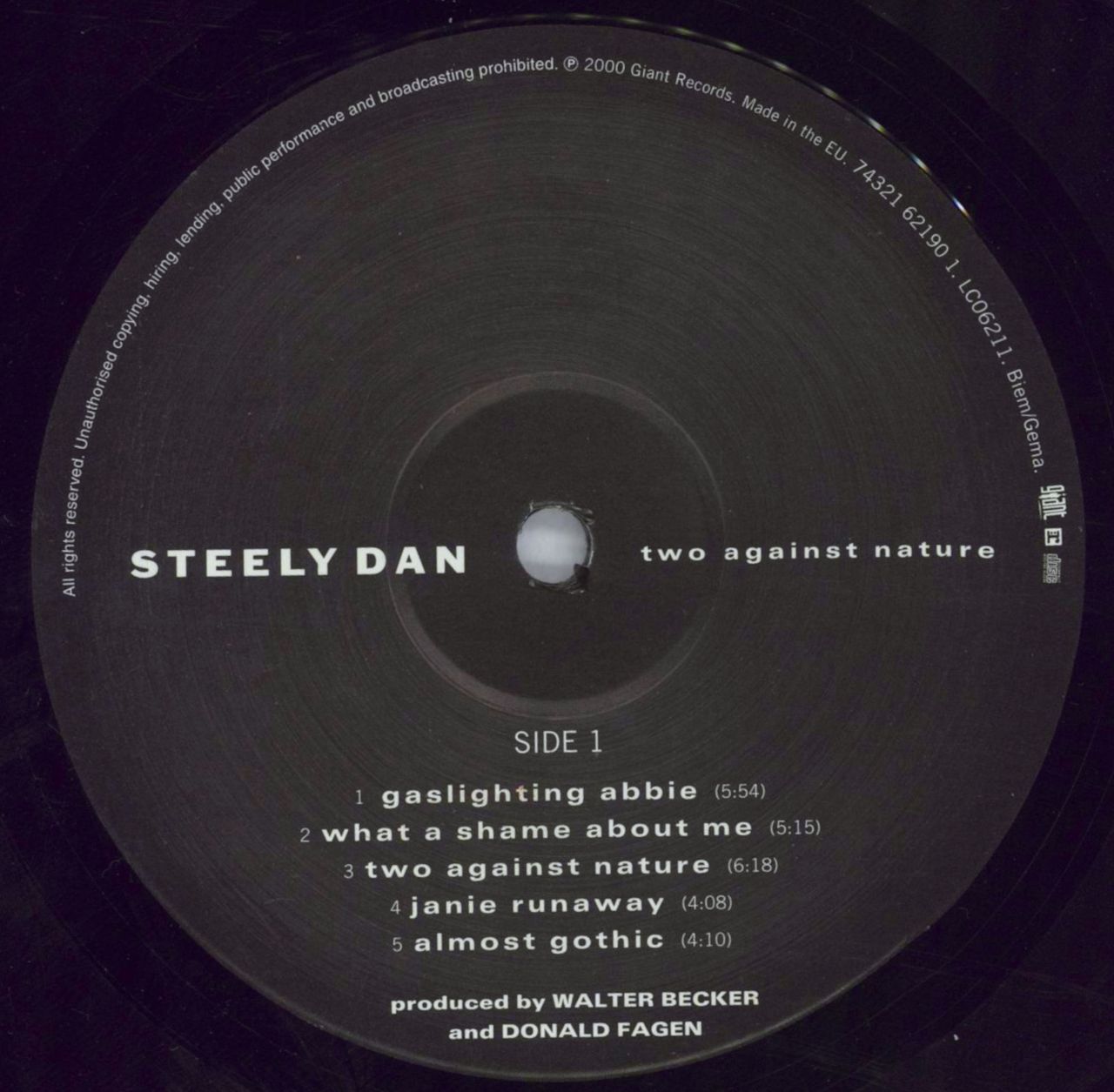 Steely Dan – Two Against Naturelアナログレコード Amazon | Steely Dan - Two Against Nature | Dan, Steely | Rock