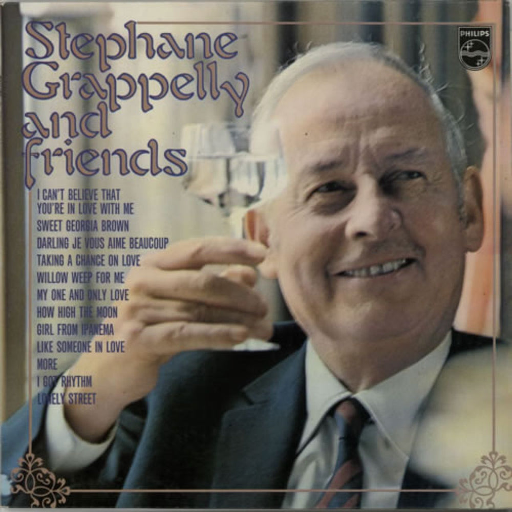 Stéphane Grappelli Stephane Grappelly And Friends UK vinyl LP album (LP record) 6308017