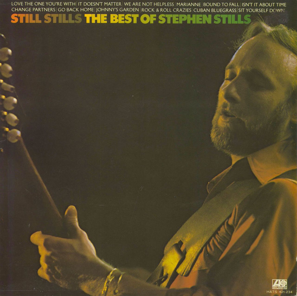 Stephen Stills The Best Of Stephen Stills Spanish vinyl LP album (LP record) HATS421-234