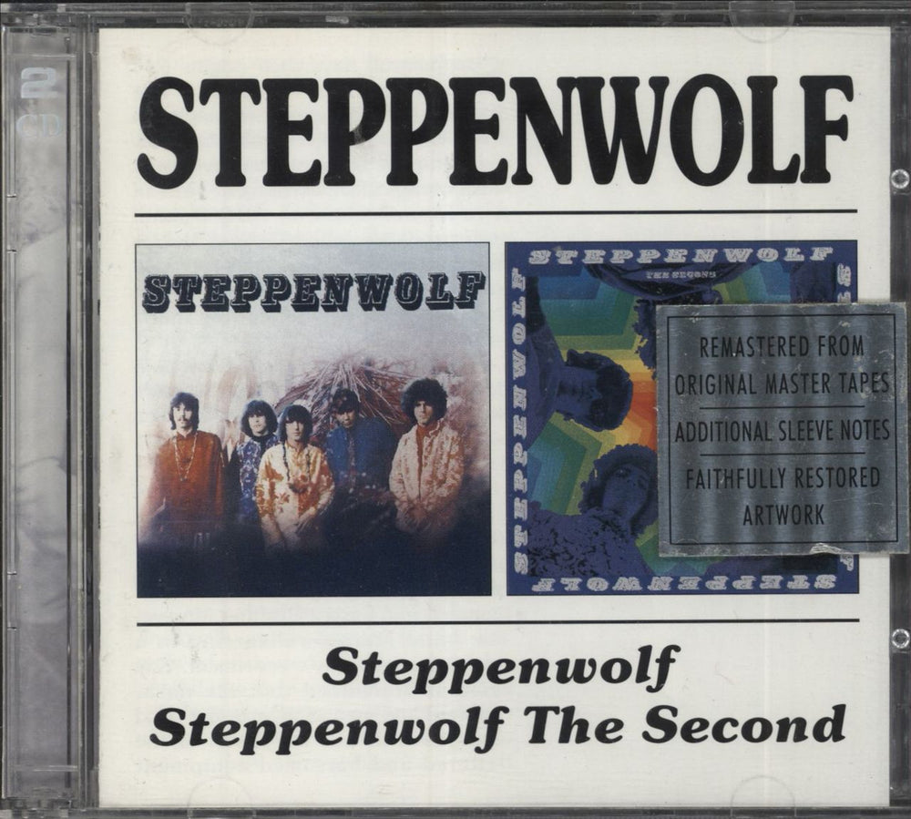 Steppenwolf Steppenwolf / Steppenwolf The Second UK 2 CD album set (Double CD) BGOCD450