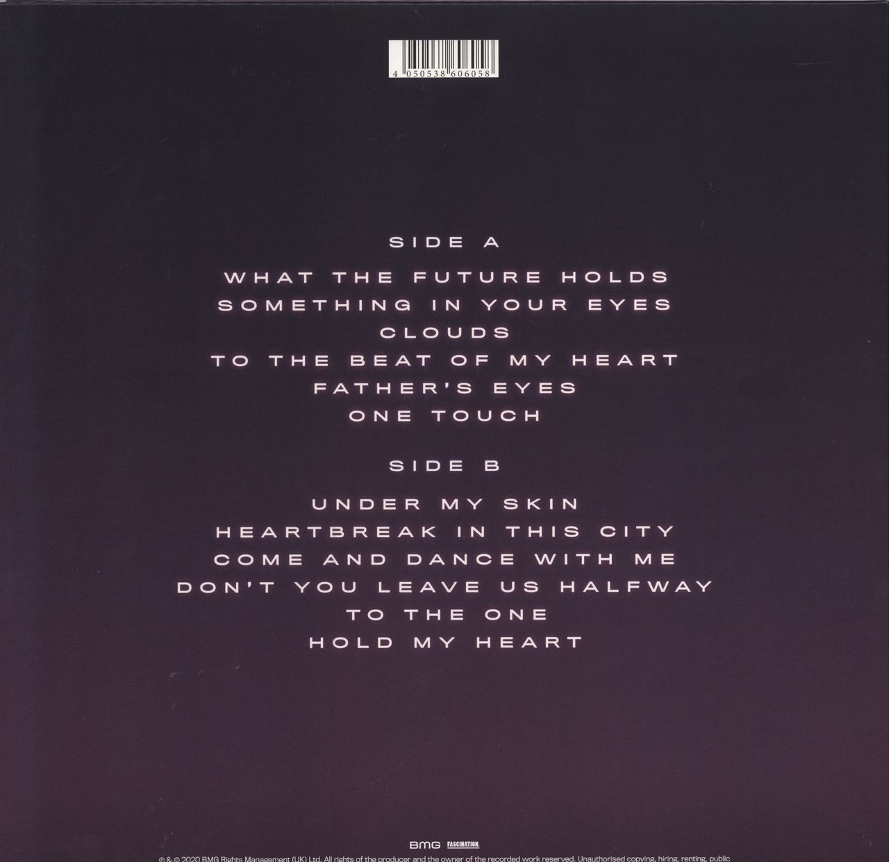 Steps What The Future Holds - Pink vinyl UK vinyl LP album (LP record)
