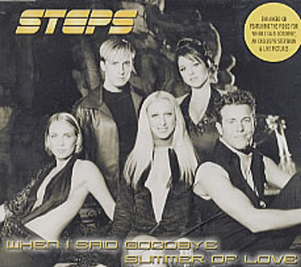 Steps When I Said Goodbye/Summer Of Love European CD single (CD5 / 5") 9201162