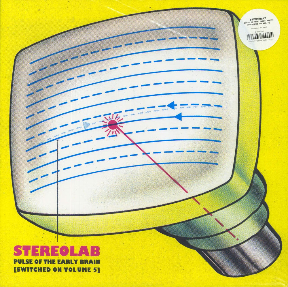 Stereolab Pulse Of The Early Brain [Switched On Volume 5] - Yellow Sleeve UK 3-LP vinyl record set (Triple LP Album) D-UHF-D43