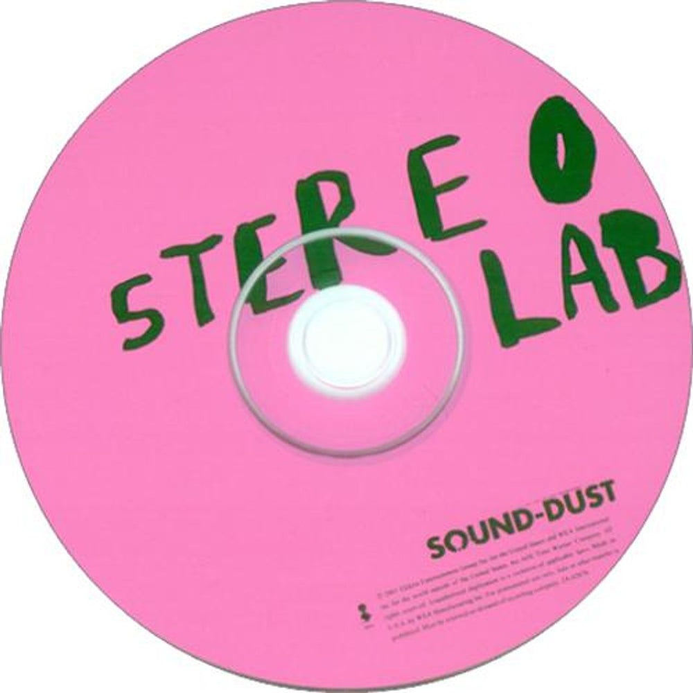 Stereolab Sound-Dust US Promo CD album (CDLP) 62676-2A