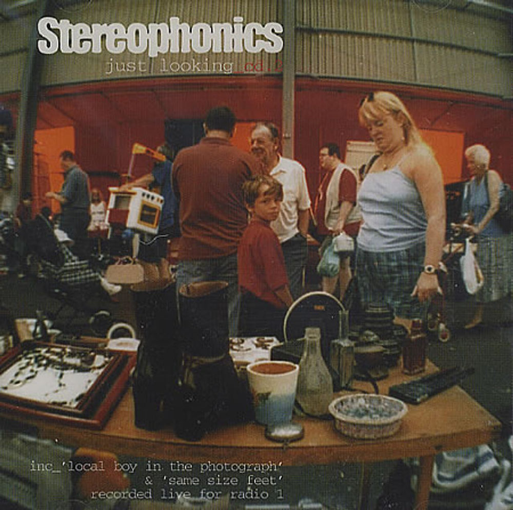 Stereophonics Just Looking CD2 UK CD single (CD5 / 5") VVR5005310