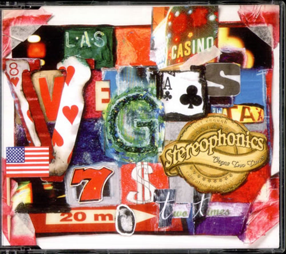 Stereophonics Vegas 2 Times UK CD/DVD single set VVR5019173/8019