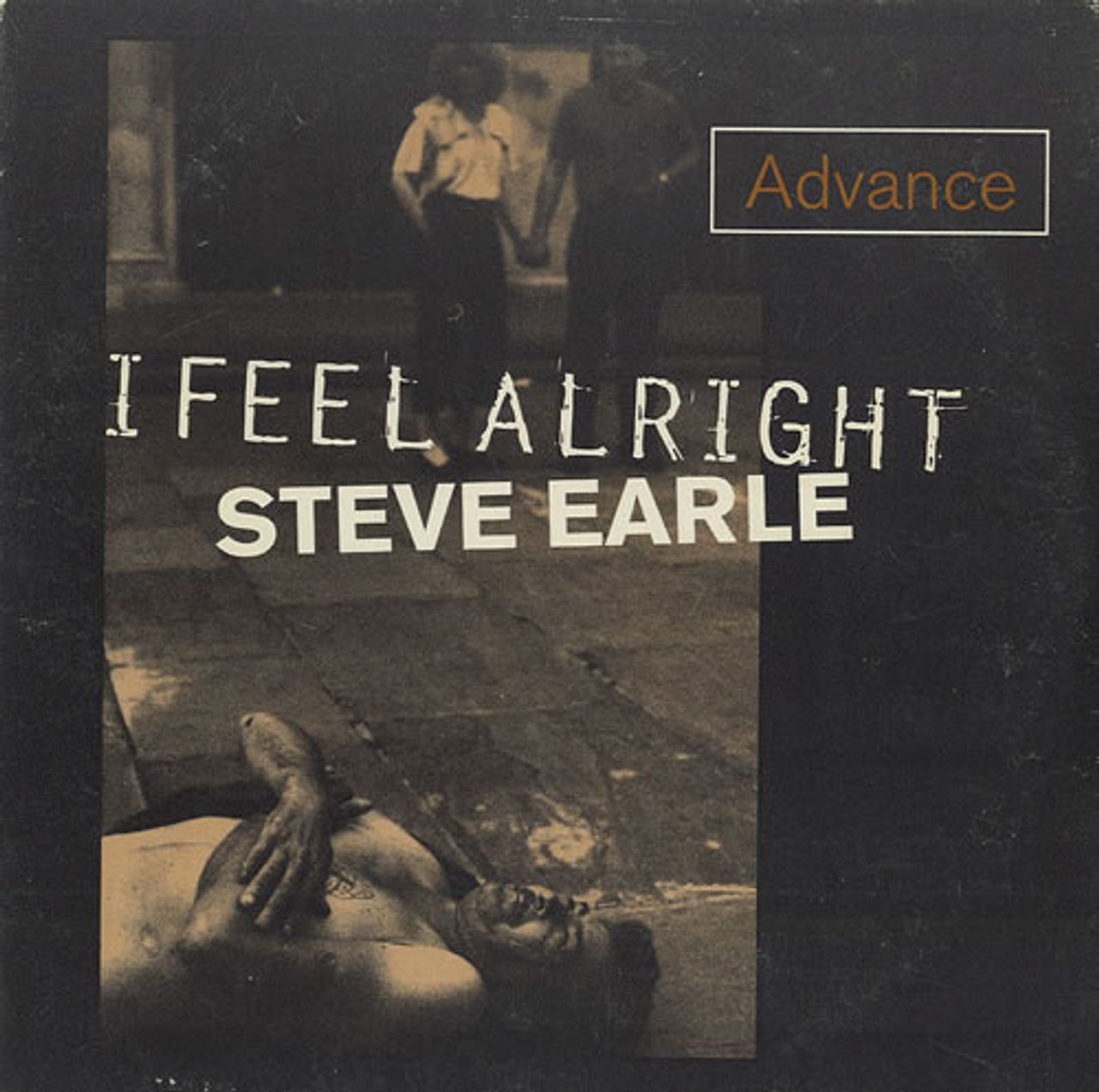 Steve Earle I Feel Alright US Promo CD album (CDLP) 46201-A