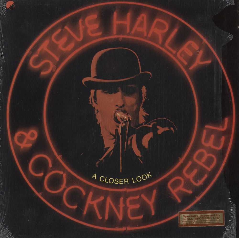 Steve Harley & Cockney Rebel A Closer Look US vinyl LP album (LP record) ST-11456