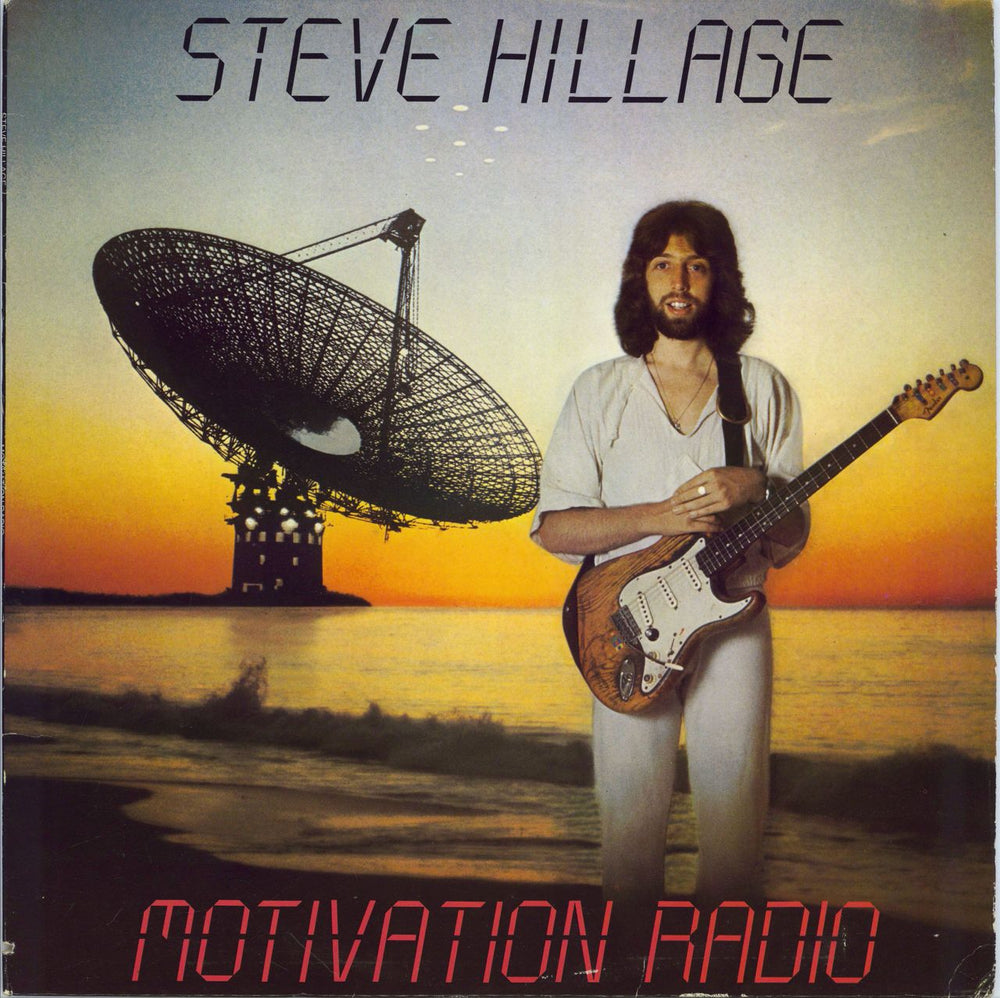 Steve Hillage Motivation Radio US vinyl LP album (LP record) SD19144