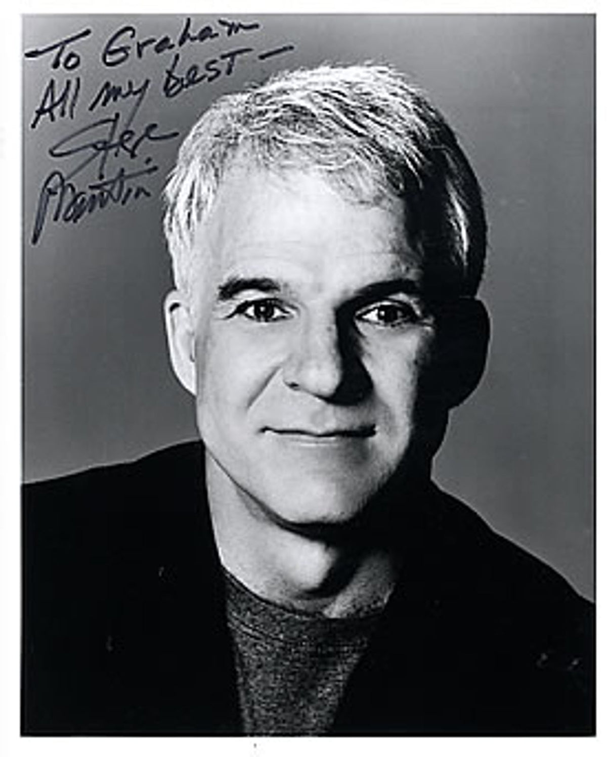 Steve martin signed popular autographed 8x10 photograph