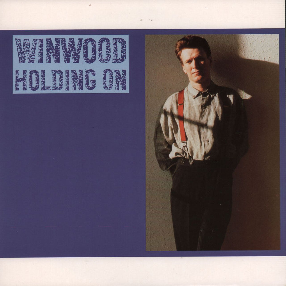 Steve Winwood Holding On UK 7" vinyl single (7 inch record / 45) VS1135