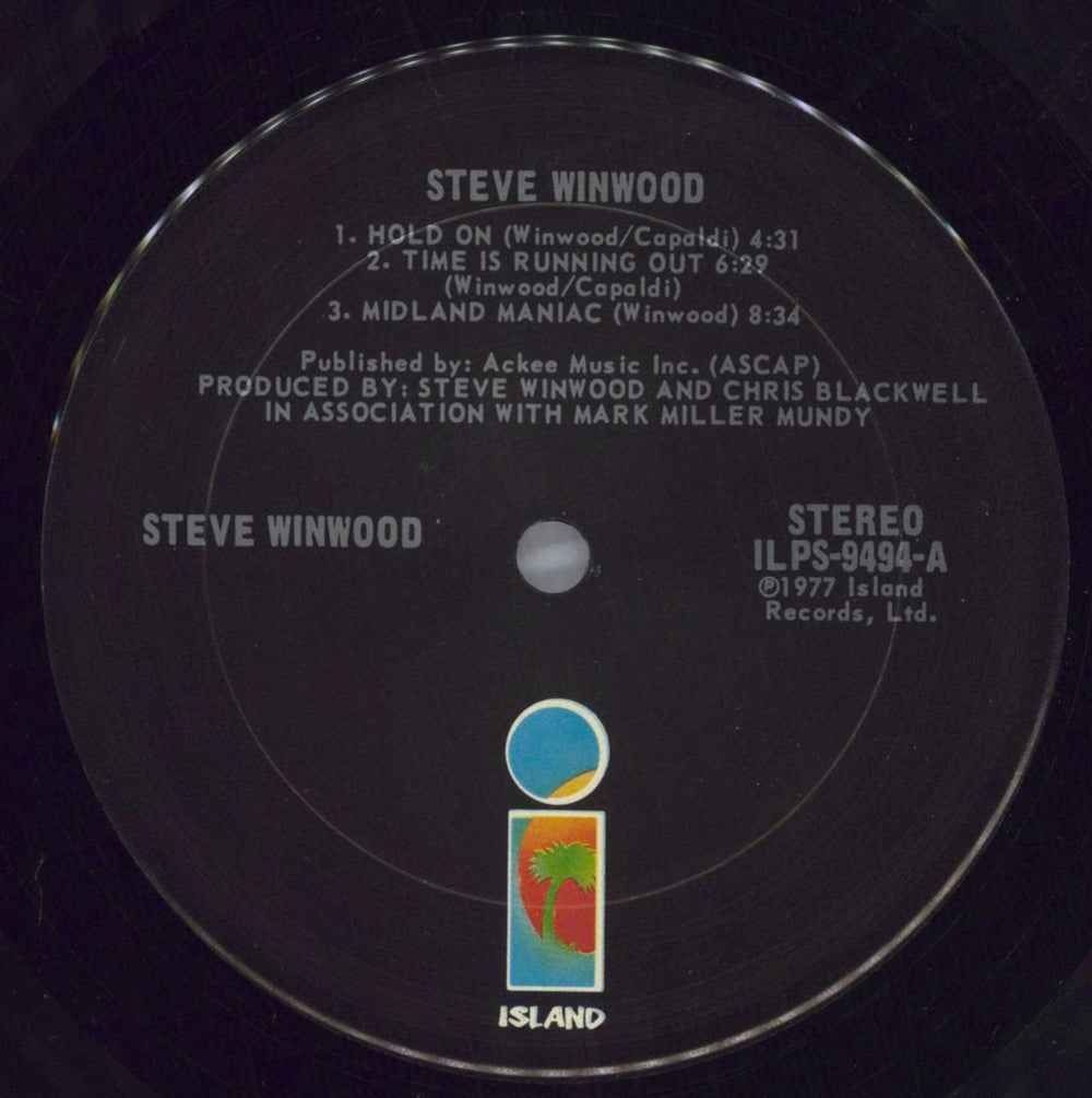 Steve Winwood Steve Winwood + inner - 2nd - Shrink UK vinyl LP album (LP record) WWDLPST820362