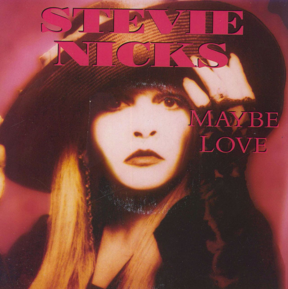 Stevie Nicks Maybe Love - Remix UK 7" vinyl single (7 inch record / 45) EM328