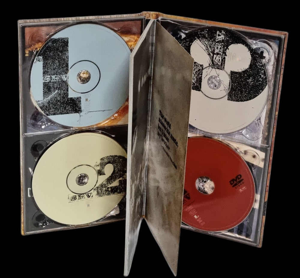 Stevie Ray Vaughan S.R.V. UK CD Album Box Set SRVDXSR778419