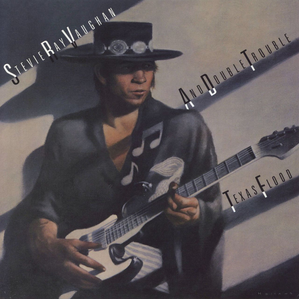 Stevie Ray Vaughan Texas Flood UK vinyl LP album (LP record) MOVLP583