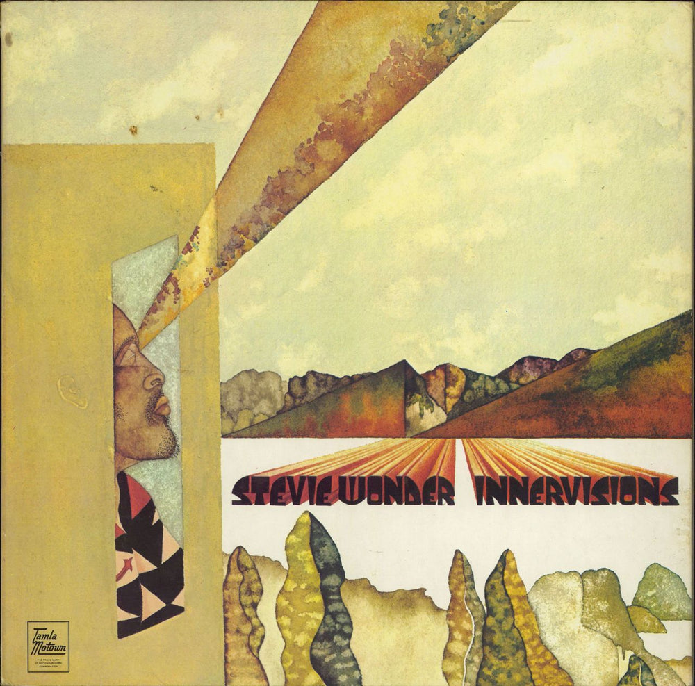 Stevie Wonder Innervisions Canadian vinyl LP album (LP record) STMA8011