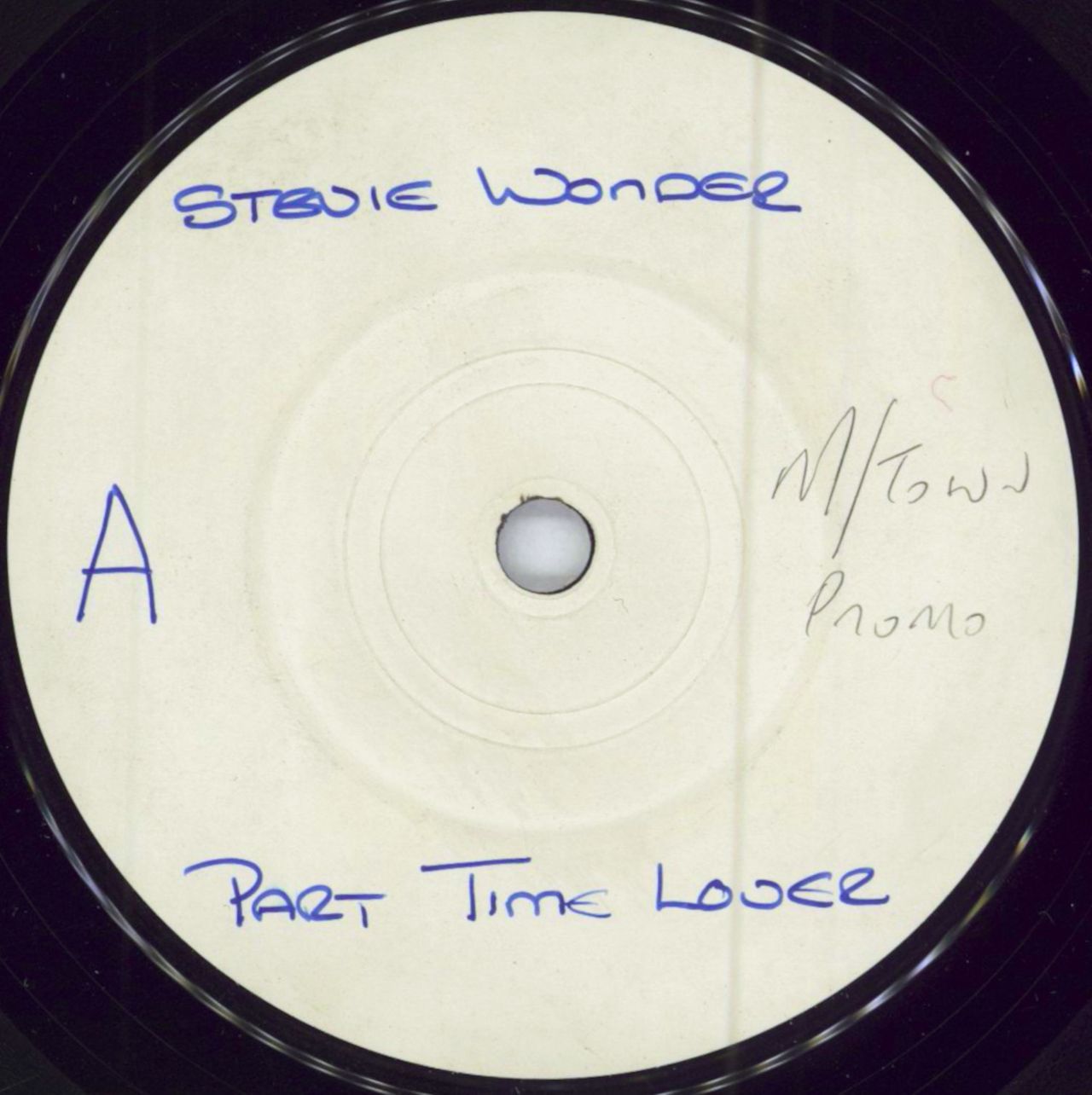 Stevie Wonder Part-Time Lover - Test Pressing UK 7" vinyl single (7 inch record / 45) ZB40351