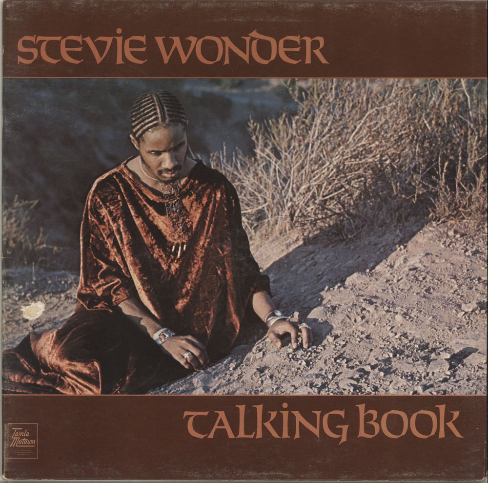 Stevie Wonder Talking Book - 2nd UK vinyl LP album (LP record) STMA8007