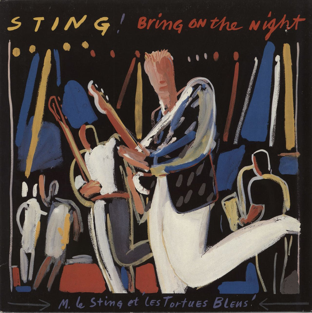 Sting Bring On The Night German 2-LP vinyl record set (Double LP Album) 396705-1