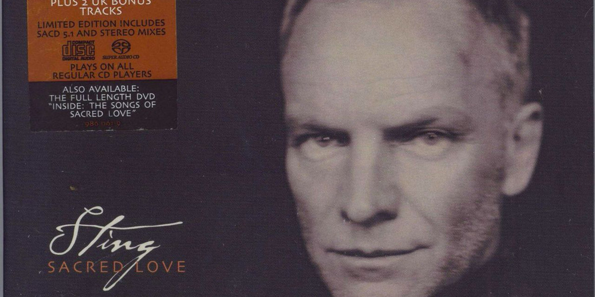 Sting Sacred Love UK Super audio CD — RareVinyl.com