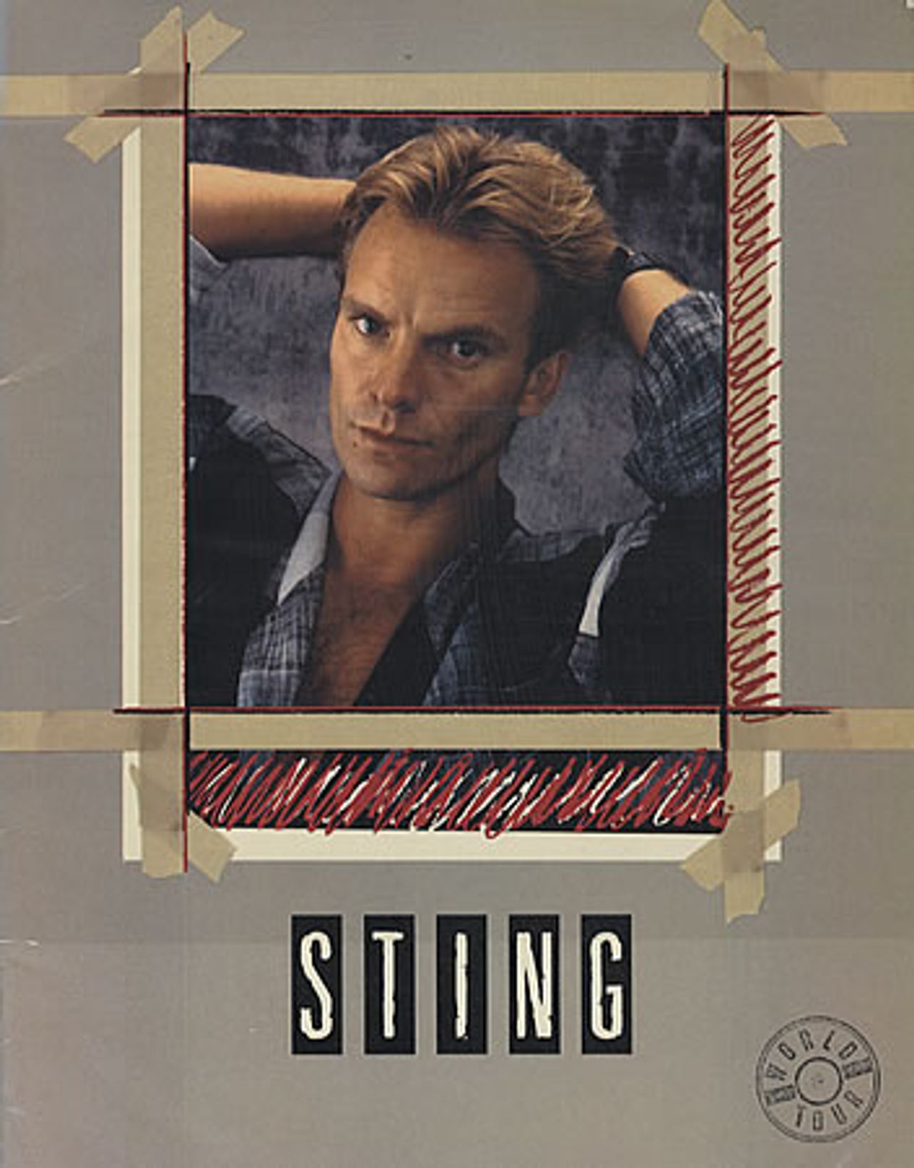 Sting World Tour UK Tour programme —