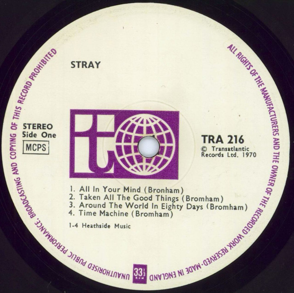 Stray Stray - 1st - VG UK vinyl LP album (LP record) S.YLPST728316