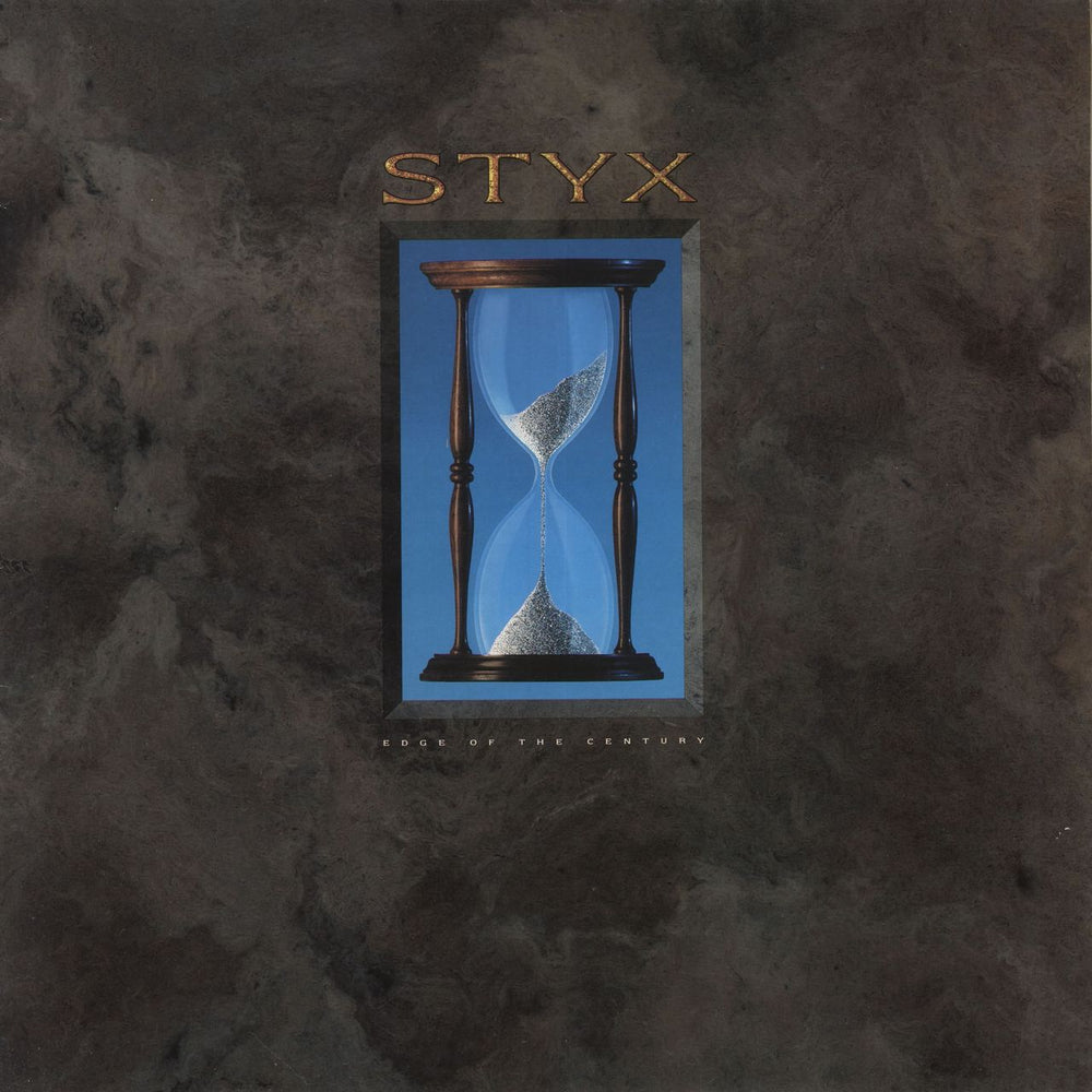 Styx Edge Of The Century UK vinyl LP album (LP record) 395327-1